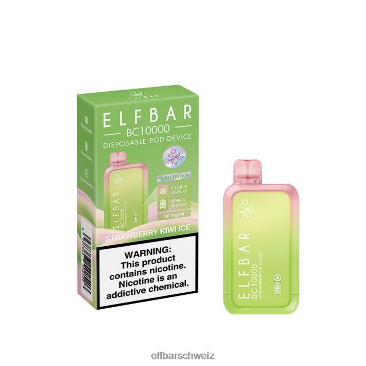 Bester Geschmack Einweg-Vape BC10000 Top-Verkauf blaues Razz-Eis ELFBAR 8T2RT10
