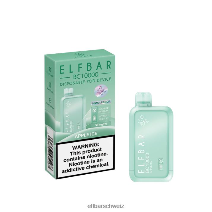 Einweg-Vaporizer, neu, BC10000, 10000 Züge Americano-Eis ELFBAR 8T2RT47