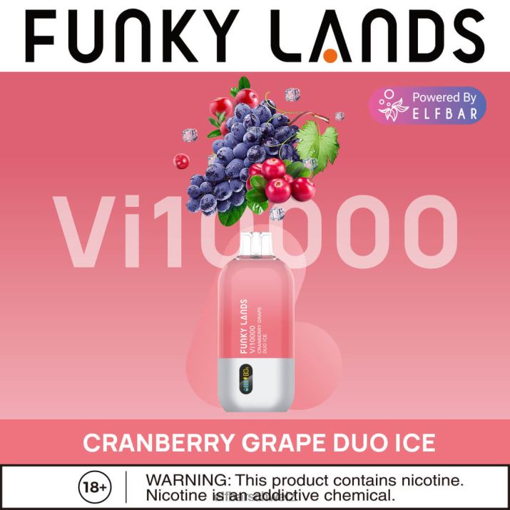 Cranberry-Trauben-Duo-Eis