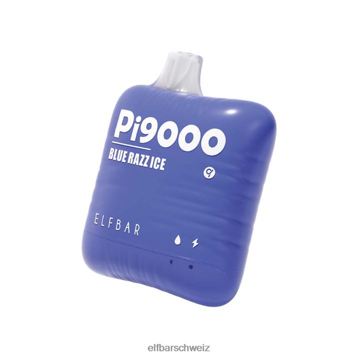 Pi9000 Einweg-Vaporizer mit großem Verkaufsgeschmack Blauer Razz ELFBAR 8T2RT121