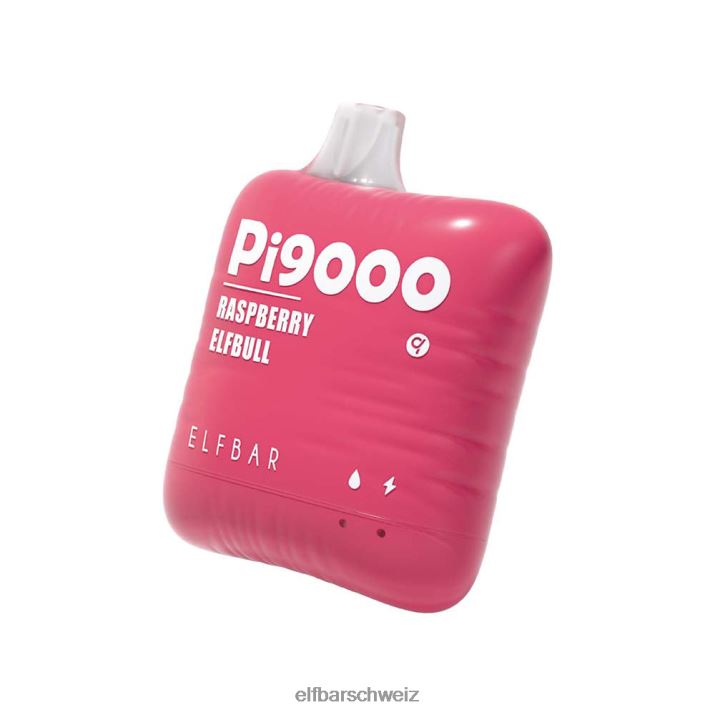 pi9000 Einweg-Vaporizer, 9000 Züge Himbeere, Passionsfrucht, Orange ELFBAR 8T2RT117