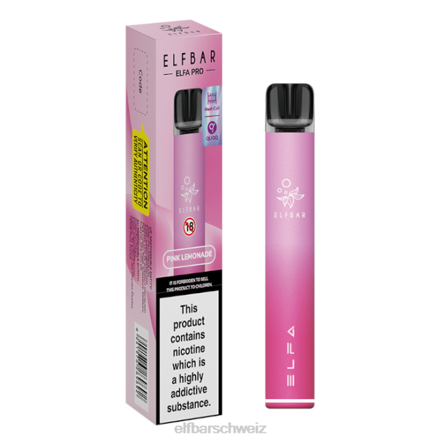 Elfbar Elfa Pro Pod Kit – wiederaufladbar 844PZ76 Twilight Green + Zitrone und Limette vorgefüllte Schote