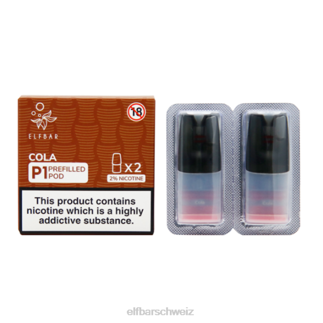 Elfbar Mate 500 p1 vorgefüllte Schoten – 20 mg (2er-Pack) Zitrone und Limette 844PZ149