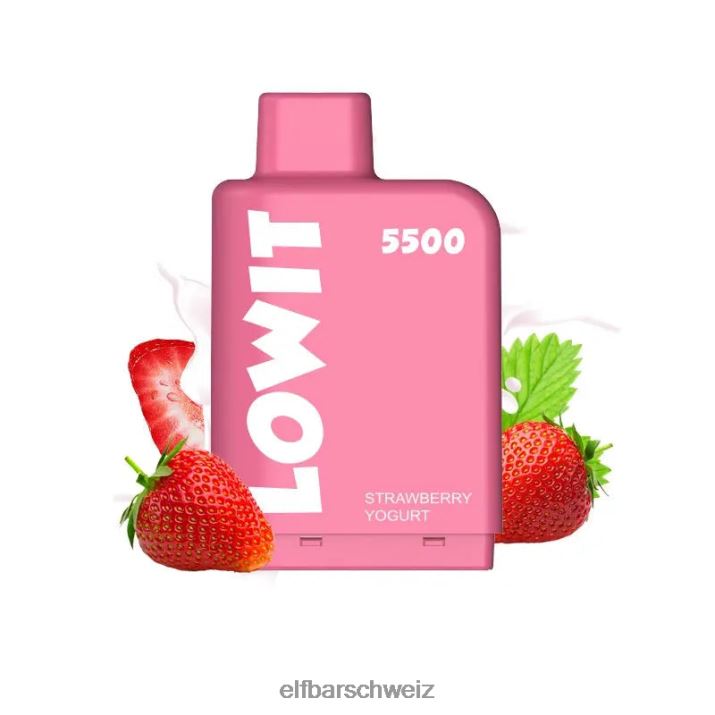 vorgefüllte Kapsel Lowit 5500 Züge 2% Nic Minze ELFBAR 8T2RT141